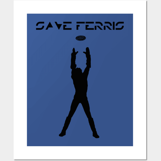 Save Ferris Tron Wall Art by joefixit2